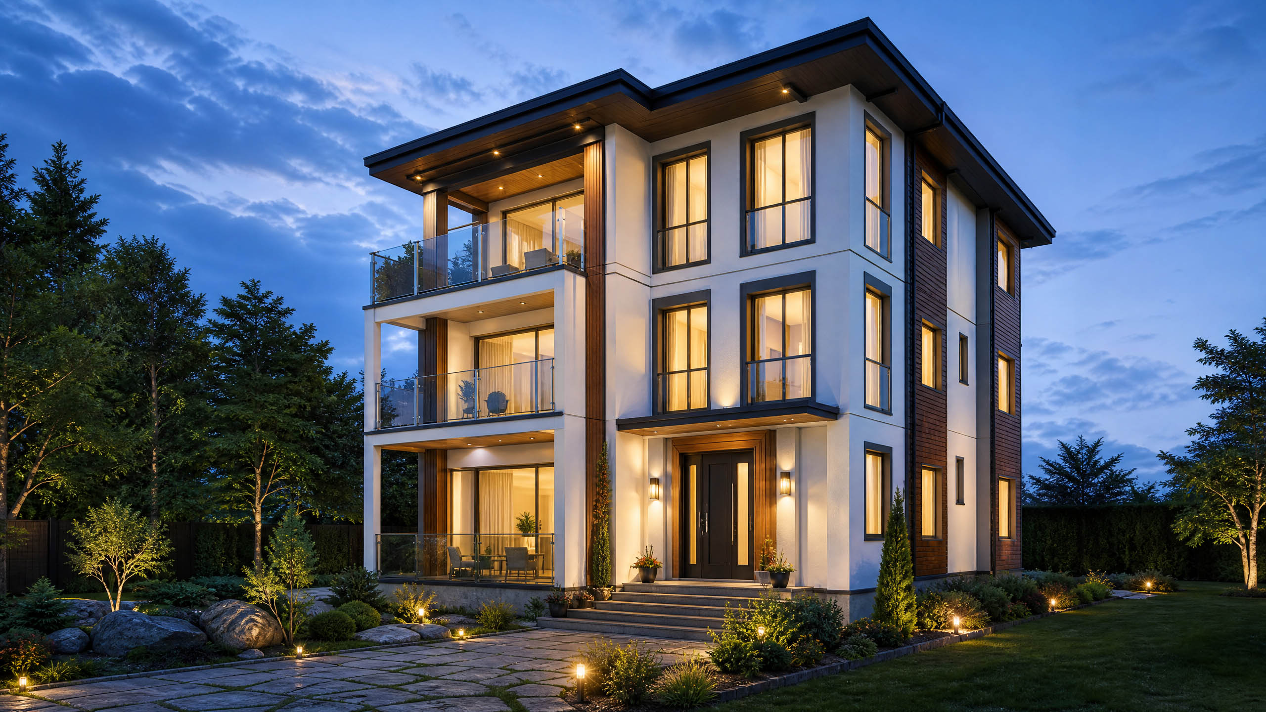 Triplex Prefabrik Evler